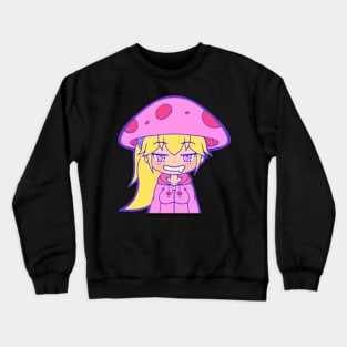 The mushroom Pinku Crewneck Sweatshirt